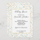 Search for coastal baby shower invitations Gold