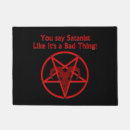 Search for satan doormats Humor