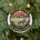 Search for yellowstone ornaments Wolves