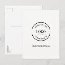 Search for company logo postcards Simple