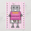 Search for robot birthday invitations Kids