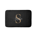 Search for black and gold bath mats Designer