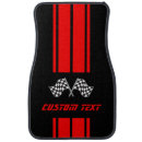 Search for checkered car floor mats Black and red