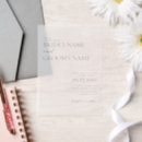 Search for vellum invitations Modern