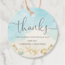 Search for destination wedding favor tags Tropical