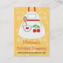 Search for heart business cards Pastry chef