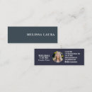 Search for bookmark business cards Creative writer