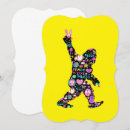 Search for bigfoot birthday invitations Squatchy