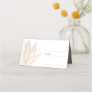 Search for autumn place cards Pampas grass