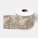 Search for toile ribbon Vintage floral toile