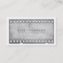 Search for movie business cards Editor