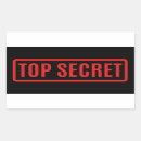 Search for top secret stickers Classified