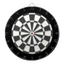 Search for black and white dartboards House party