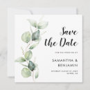 Search for square save the dates Eucalyptus