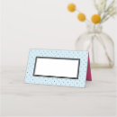 Search for bridal shower place cards Blue
