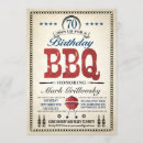 Search for red 70th birthday invitations Milestone