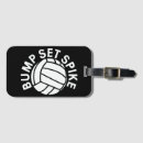 Search for volleyball luggage tags Team