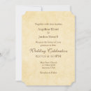 Search for vintage ticket wedding invitations Aged