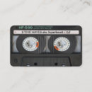 Search for cassette business cards music
