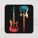 Search for rock band business cards Retro