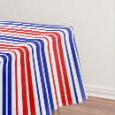 Search for blue and white stripe tablecloths Lines