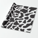 Search for cow print wrapping paper Country