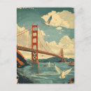 Search for vintage san francisco postcards Golden gate bridge