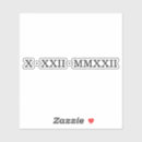 Search for roman numeral numbers Date