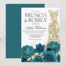 Search for turquoise invitations Gold