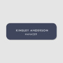 Search for navy blue name tags Simple