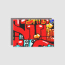 Search for graffiti bumper stickers Blue