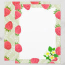 Search for strawberry stationery paper Fruits