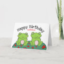 Search for frog birthday cards Cute