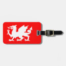 Search for dragon luggage tags Wales