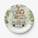 Search for tropical paper plates Baby shower