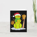 Search for softball cards Santa claus