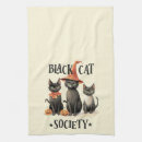 Search for vintage halloween kitchen towels Cats