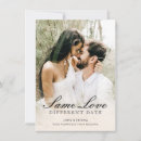 Search for change of date wedding announcement cards Elegant