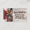 Search for cowboy boots business cards Wood