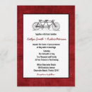 Search for bicycle wedding invitations Rustic