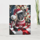 Search for french christmas cards Dog