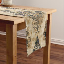 Search for black and gold table runners Elegant