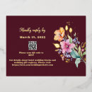 Search for gold foil rsvp cards White