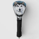 Search for husky golf head covers Alaskan malamute dog