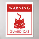 Search for funny signs posters Cat