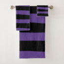 Search for dark purple bath towels Stripes