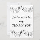 Search for music thank you cards Piano