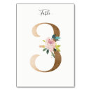 Search for gold table cards Botanical