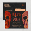 Search for hallowedding invitations Skull