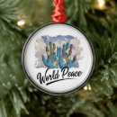 Search for world peace ornaments Peaceful